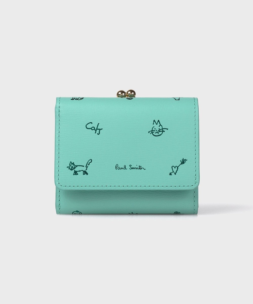 Paul Smith カラードゥードゥル ３つ折りがま口財布 