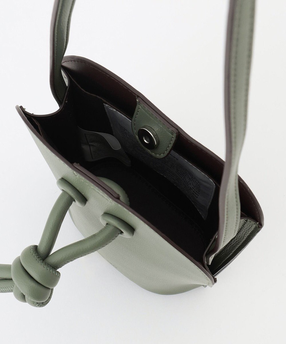 LA BAGAGERIE 【maison vert】 【多収納・軽量】ラウンドノットショルダー 