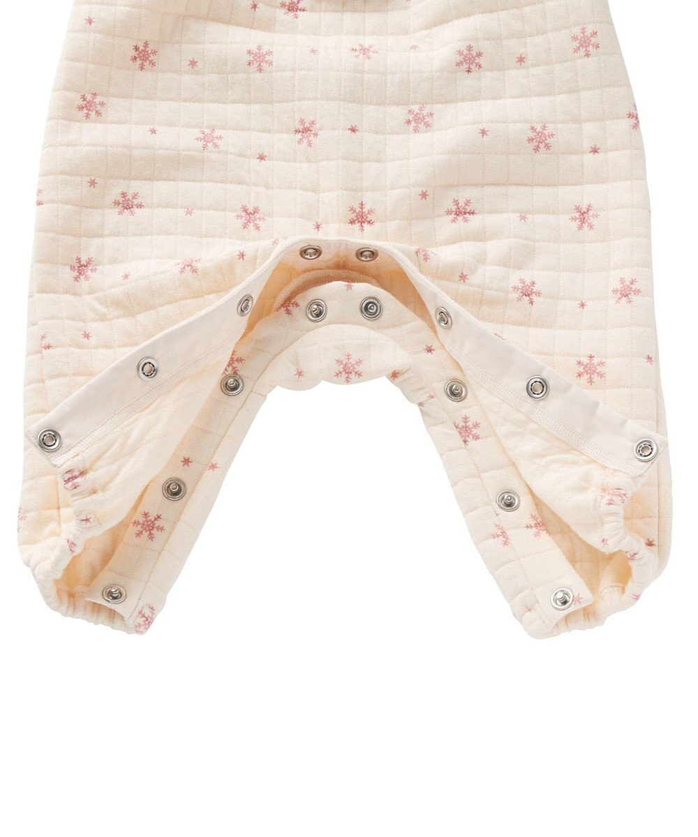 MIKI HOUSE HOT BISCUITS キルト素材 オーバーオール＆Tシャツギフトセット【BOX付き】 