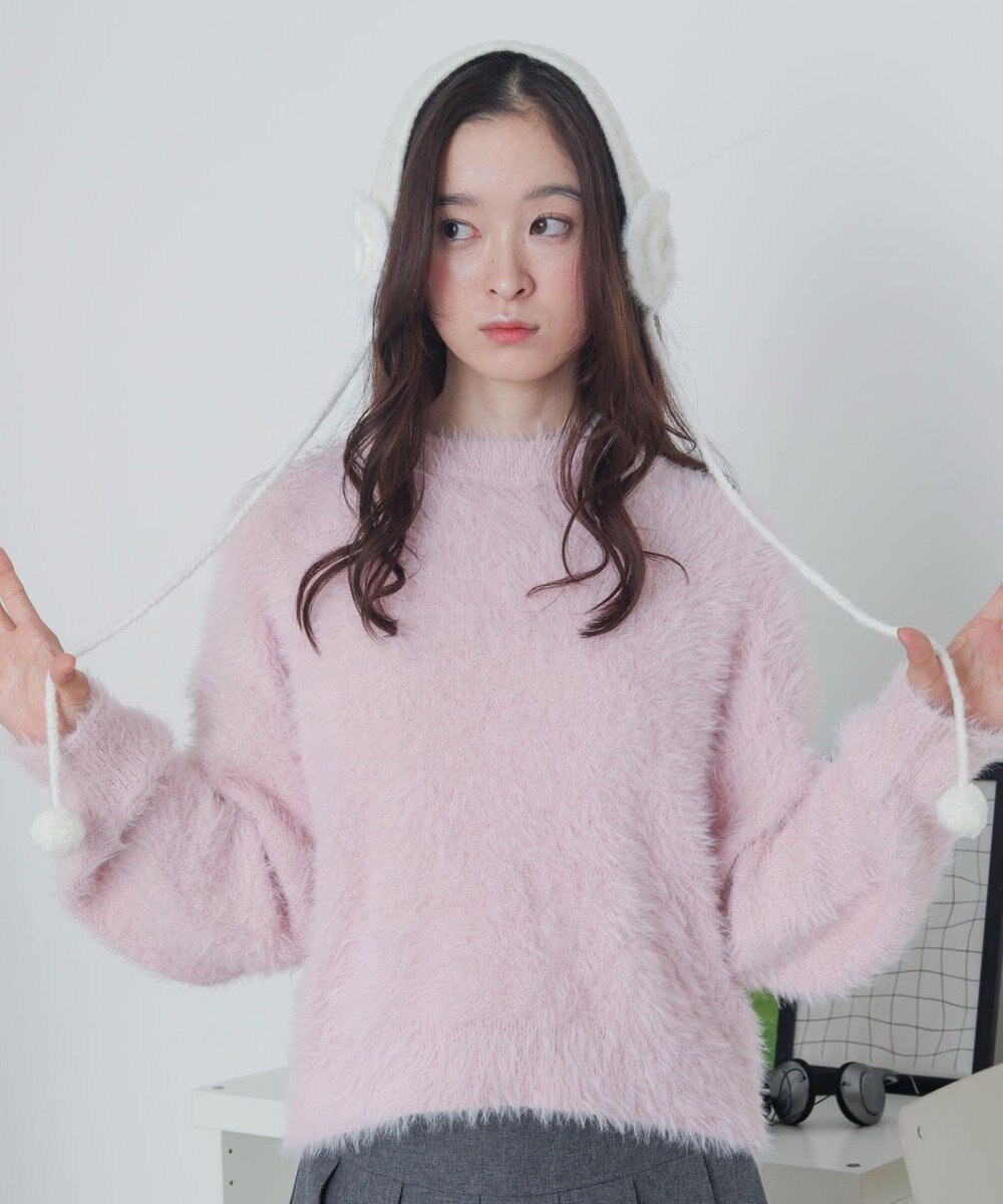 WEGO ハートニットイヤーマフ 