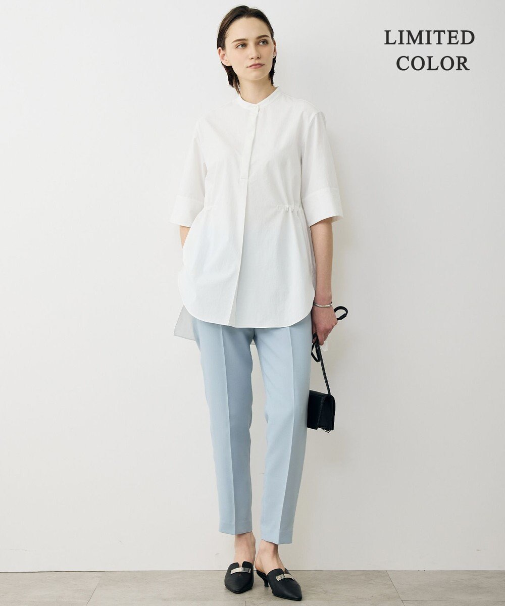 ICB L 【先行予約・WEB限定カラーあり】FluidBackSatin ドロストパンツ 