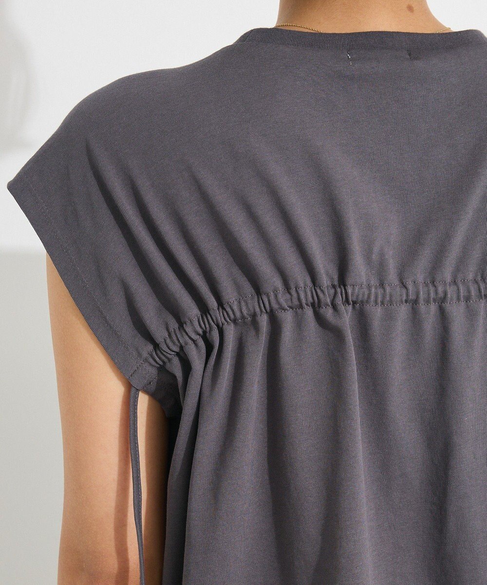 CRAFT STANDARD BOUTIQUE 接触冷感/ドロストフリルカットソープルオーバー 