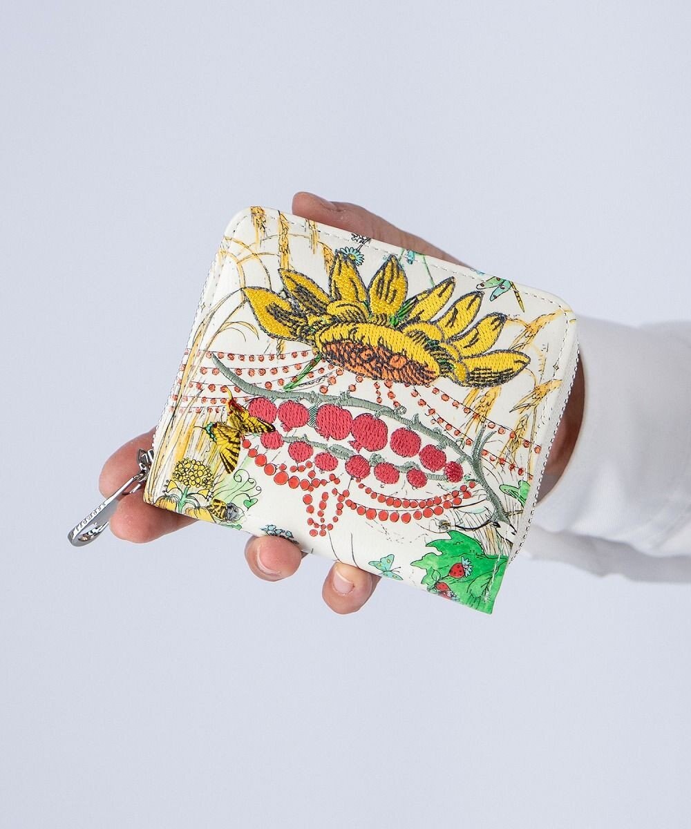 tsumori chisato CARRY Together ラウンドファスナー2つ折り財布 