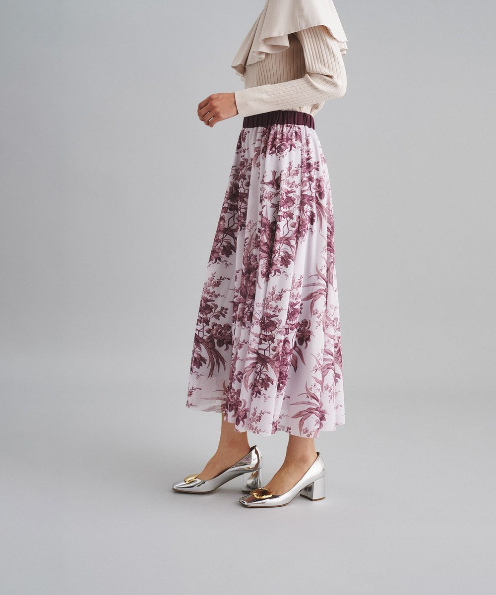 チュールプリントスカート / GRACE CONTINENTAL | ファッション通販
