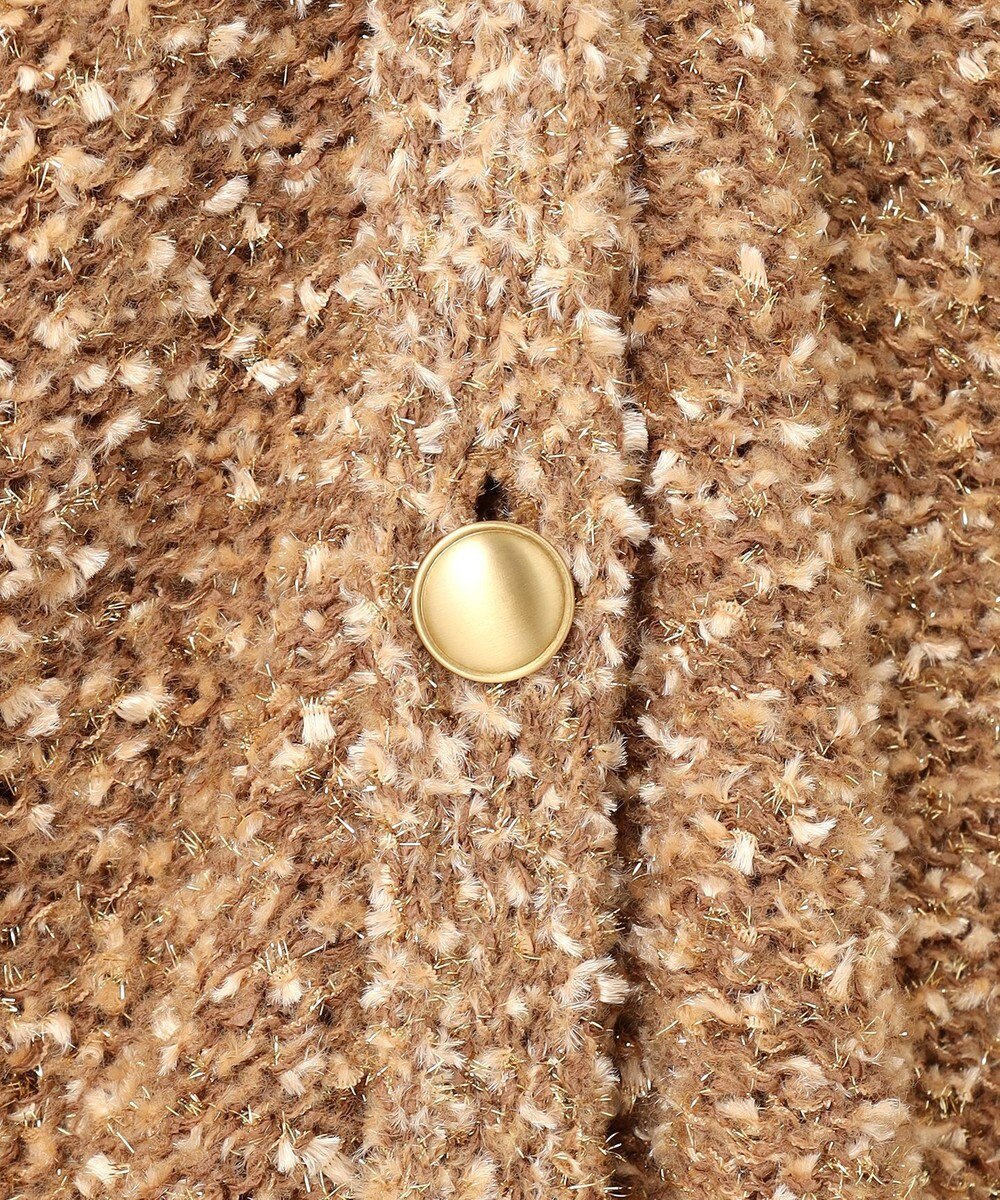 自由区 S 【カタログ掲載】ラメファンシーツイード カーディガン 