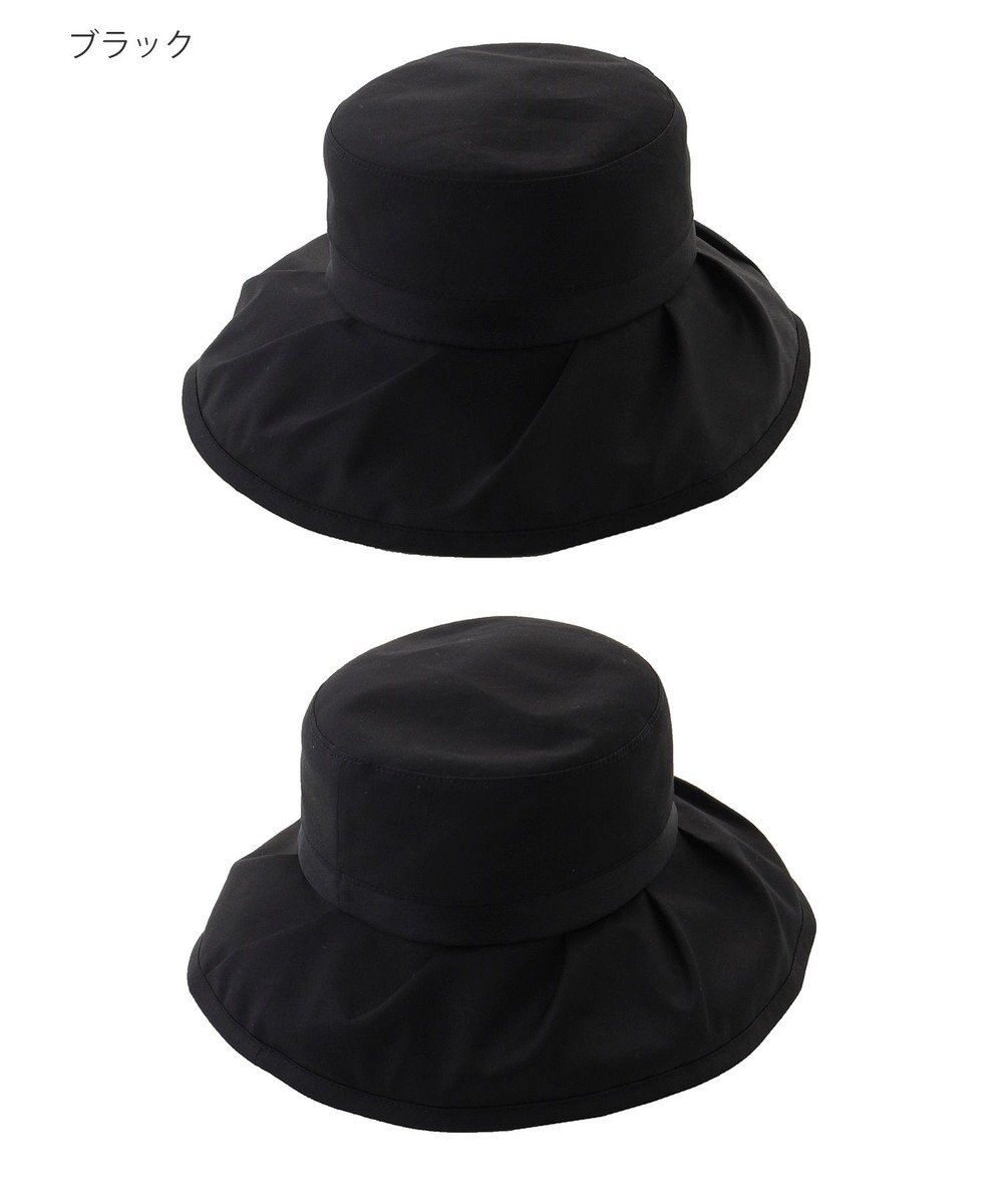 MOONBAT 【遮光100％/遮熱/UV】HIROKO KOSHINO(ヒロコ コシノ)遮光シアー カサブランカ 帽子 ゆったりMサイズ 手洗い可能/サイズ調整可能/日本製 