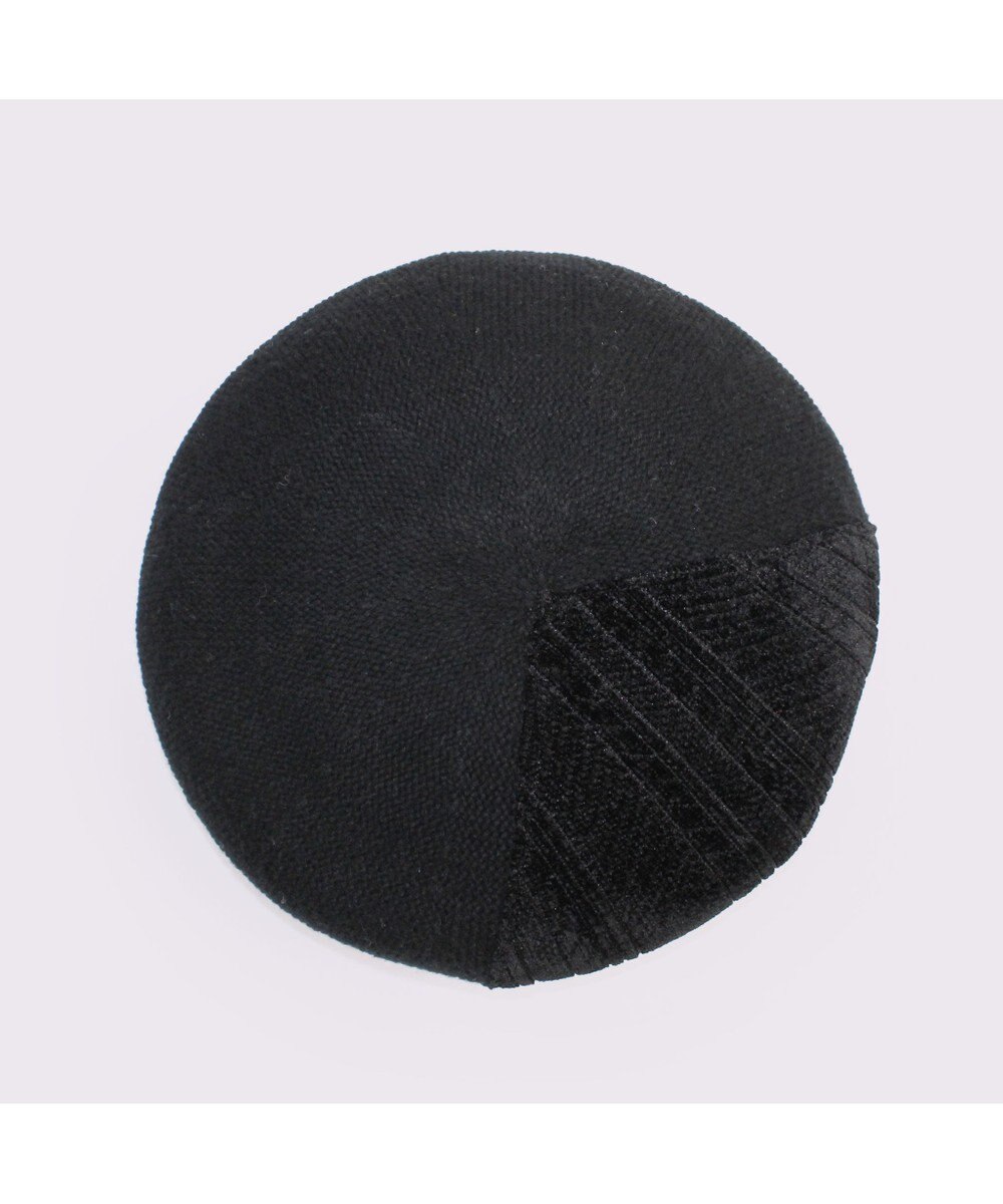 ATRENA 【日本製】カシミヤ混ケーブル掛け合わせベレー 