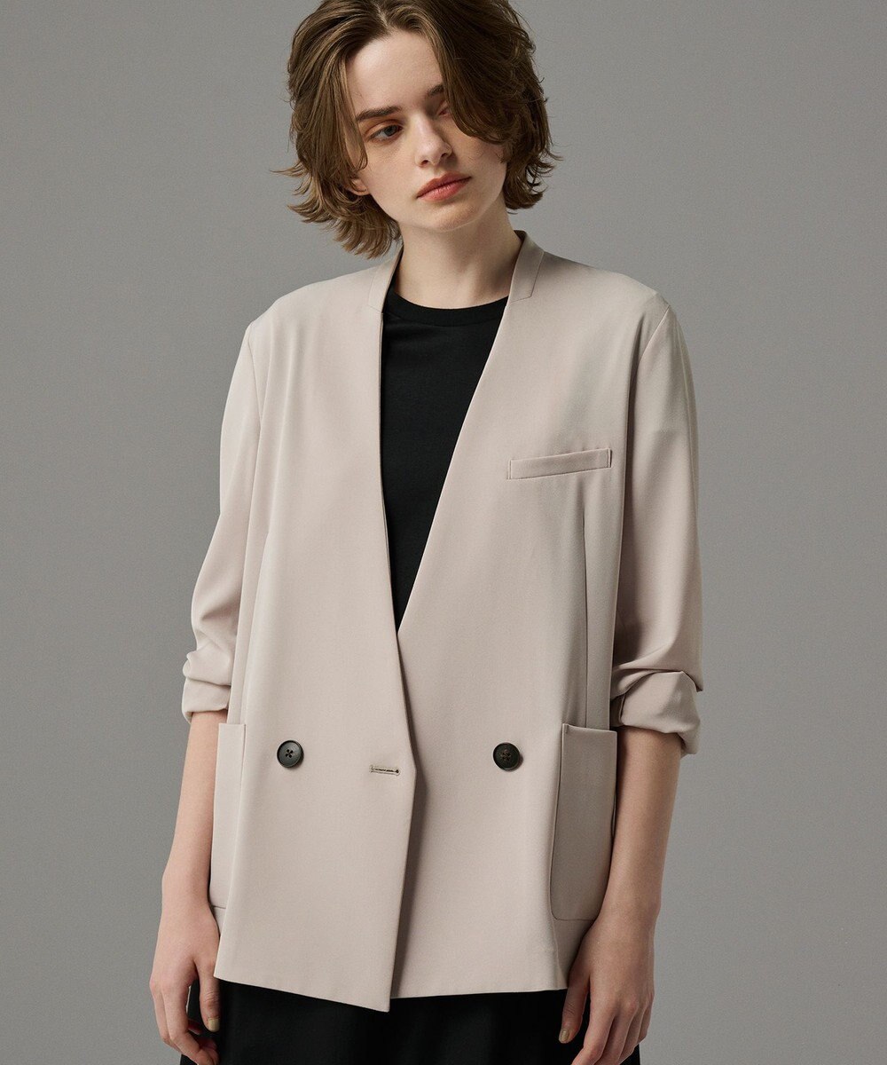 uncrave 【接触冷感・撥水・洗濯機洗い可】クールタッチツイル ジャケット（uncrave STANDARD） 