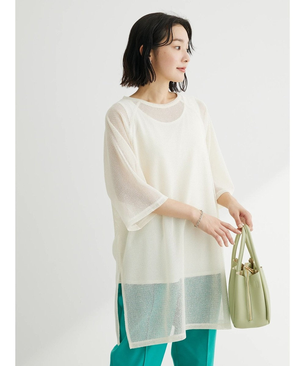 Green Parks ＳＥＴ２点メッシュラグランチュニック 