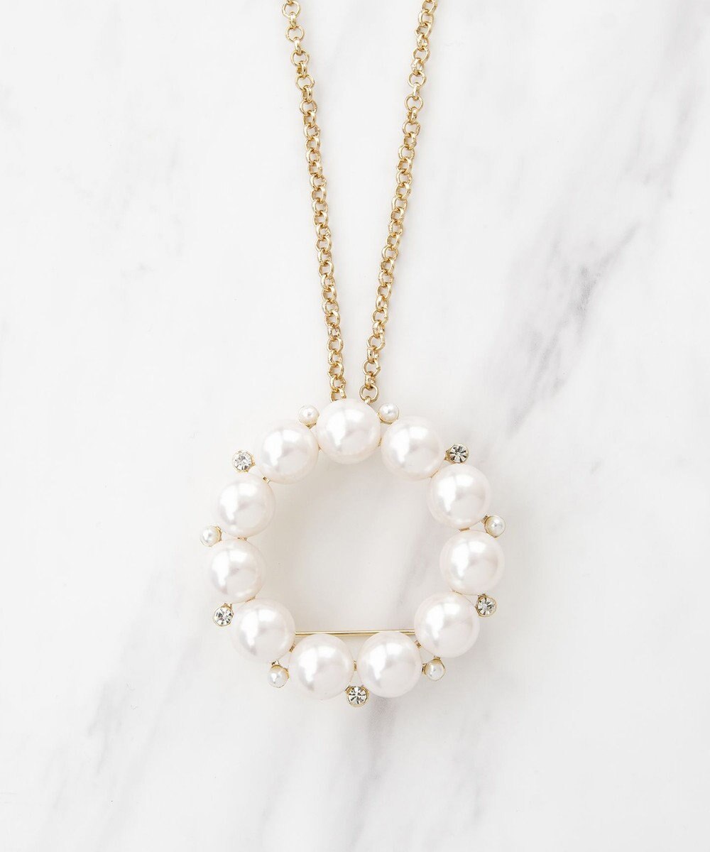 TOCCA PEARL BIJOUX SET BROOCHNECKLACE 3WAYブローチネックレス 
