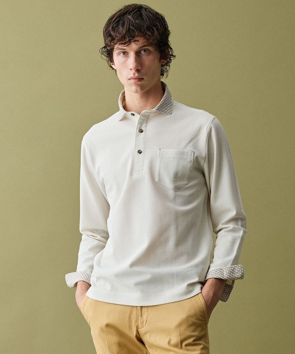 JOSEPH ABBOUD 【キングサイズ】オーガニックコットンダディポロ 26SSモデル 