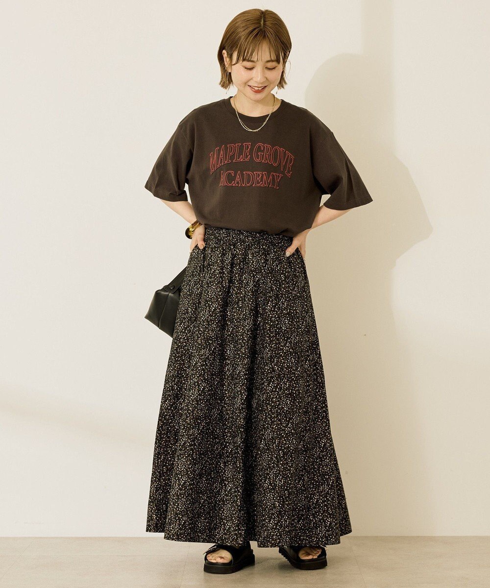 AMERICAN HOLIC ギャザーフレアスカート 