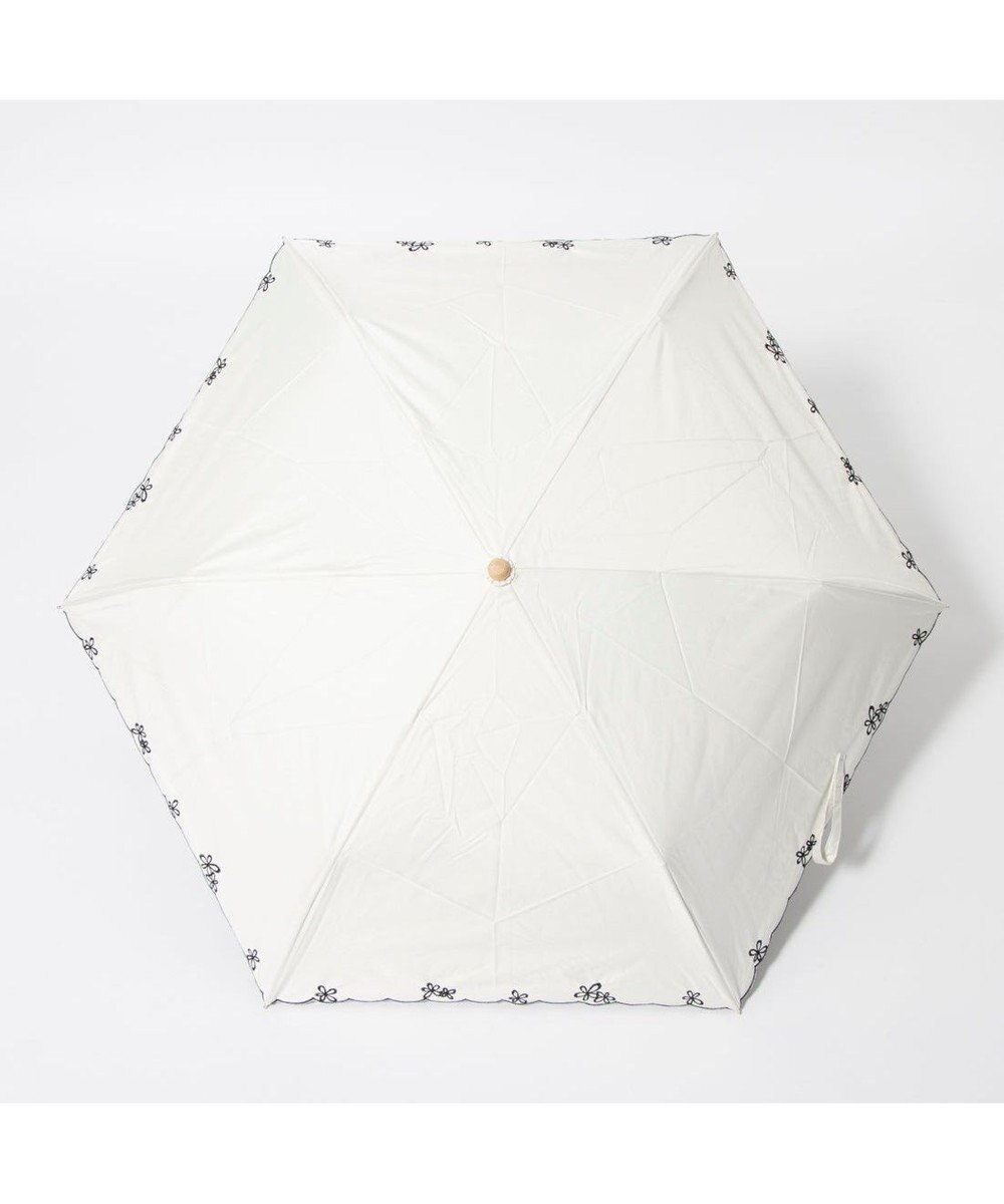 UNBILLION cache nez / プチフラワー刺繍折りたたみ日傘 