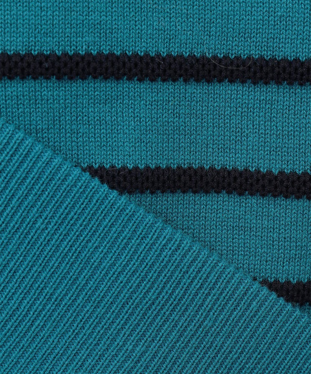 23区GOLF 【MEN】【手洗い可】コットンブレンド ハーフジップ ニット 