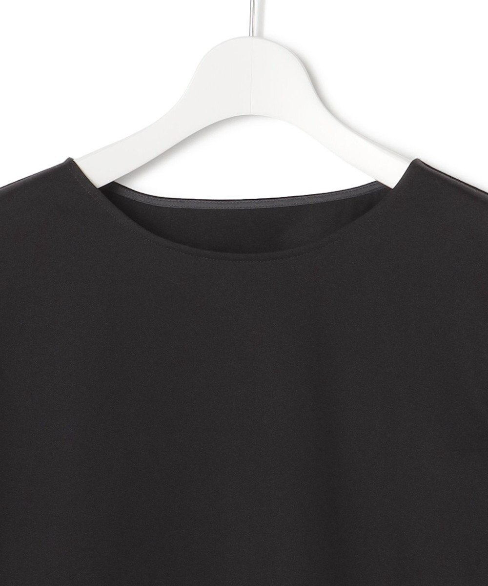 23区 S 【洗える】シアータフタ コンビ カットソー 