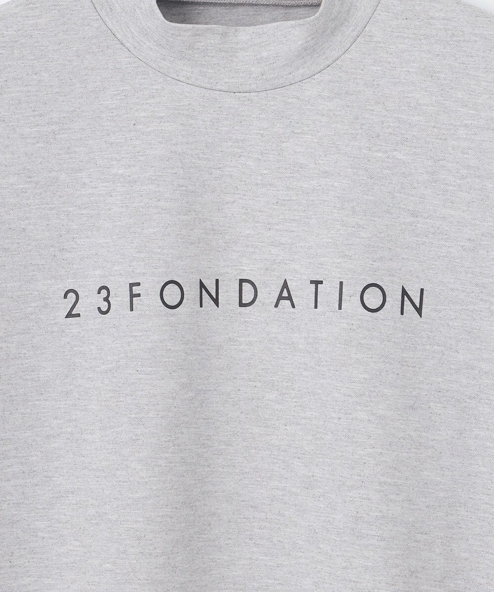 23区GOLF 【MEN】【23Fondation】半そで モックネックシャツ 