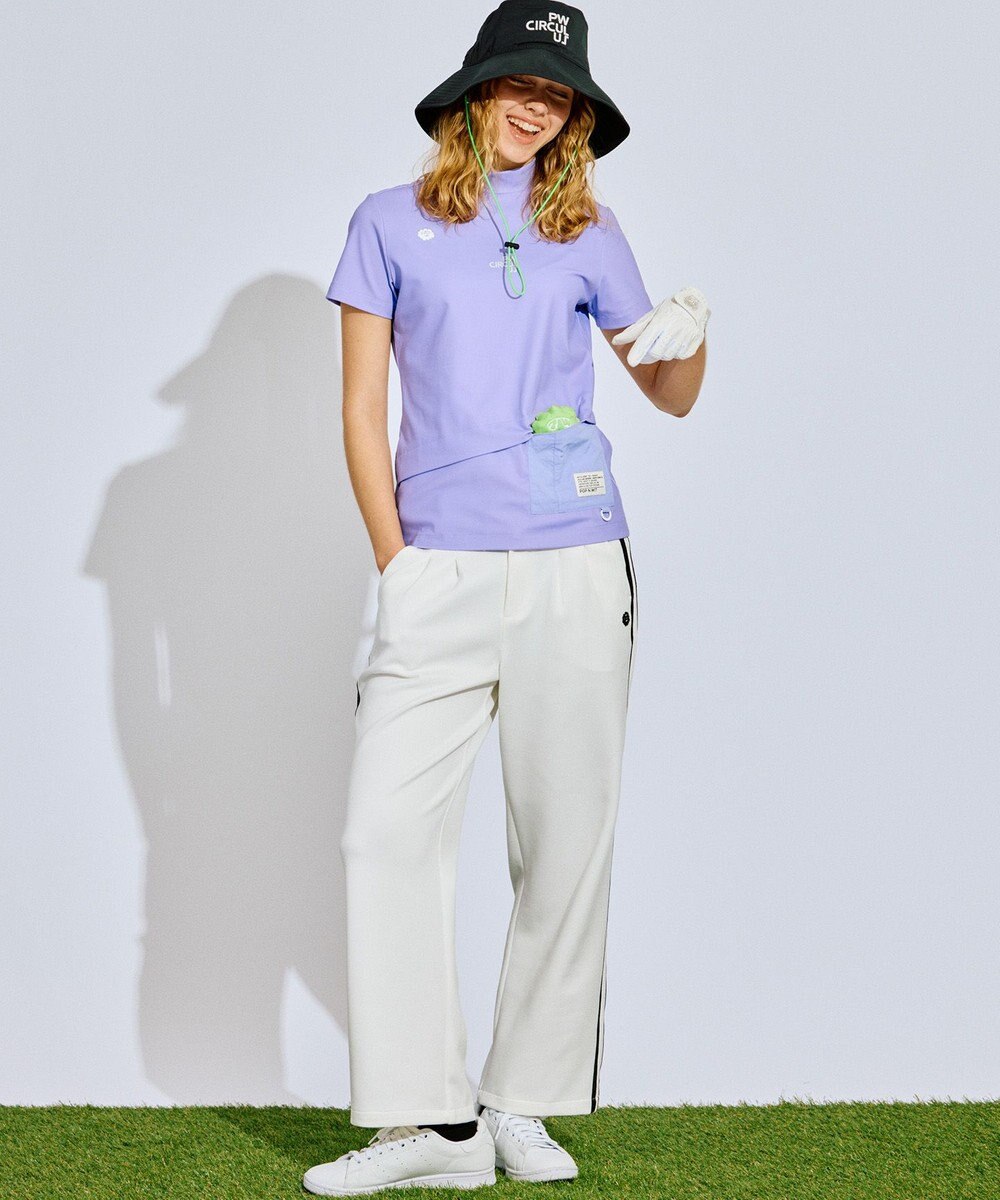 PW CIRCULUS 【WOMEN】イージーワイドパンツ ゴルフウェア レディース 