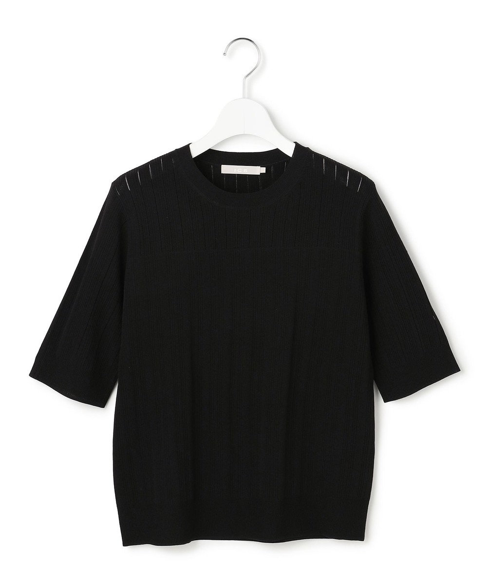 ICB L レースパターン ニット 