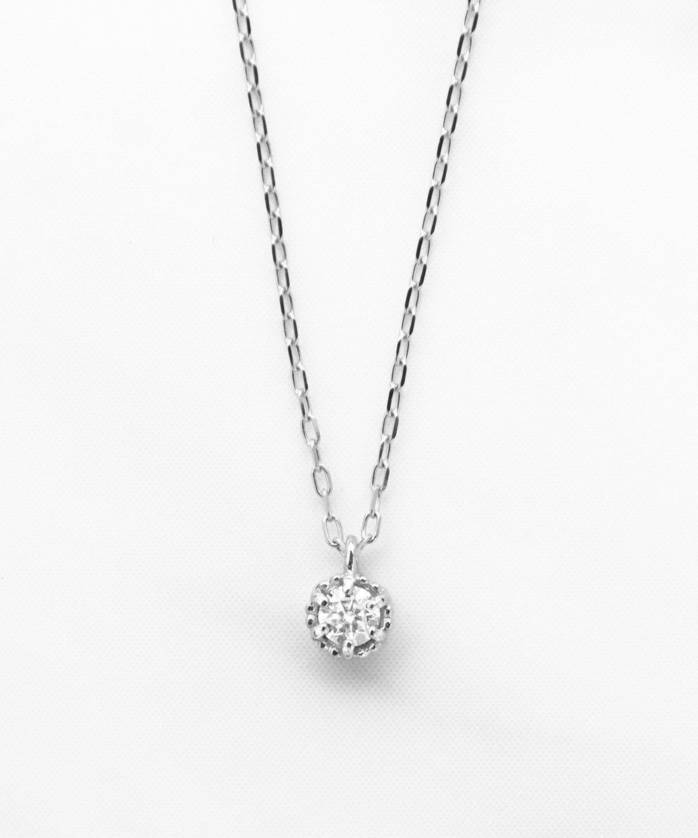 TOCCA 【WEB限定】FLORA PLATINUM DIAMOND NECKLACE プラチナ ダイヤモンド ネックレス 