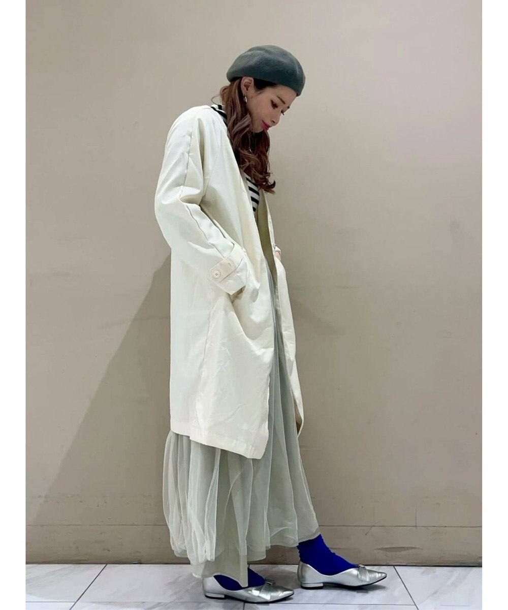 Green Parks 撥水加工　ケア楽着流しコート 