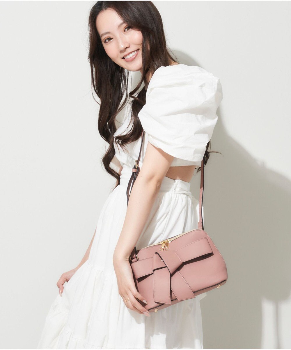 LA BAGAGERIE 【maison vert】【多収納】リボンショルダー 