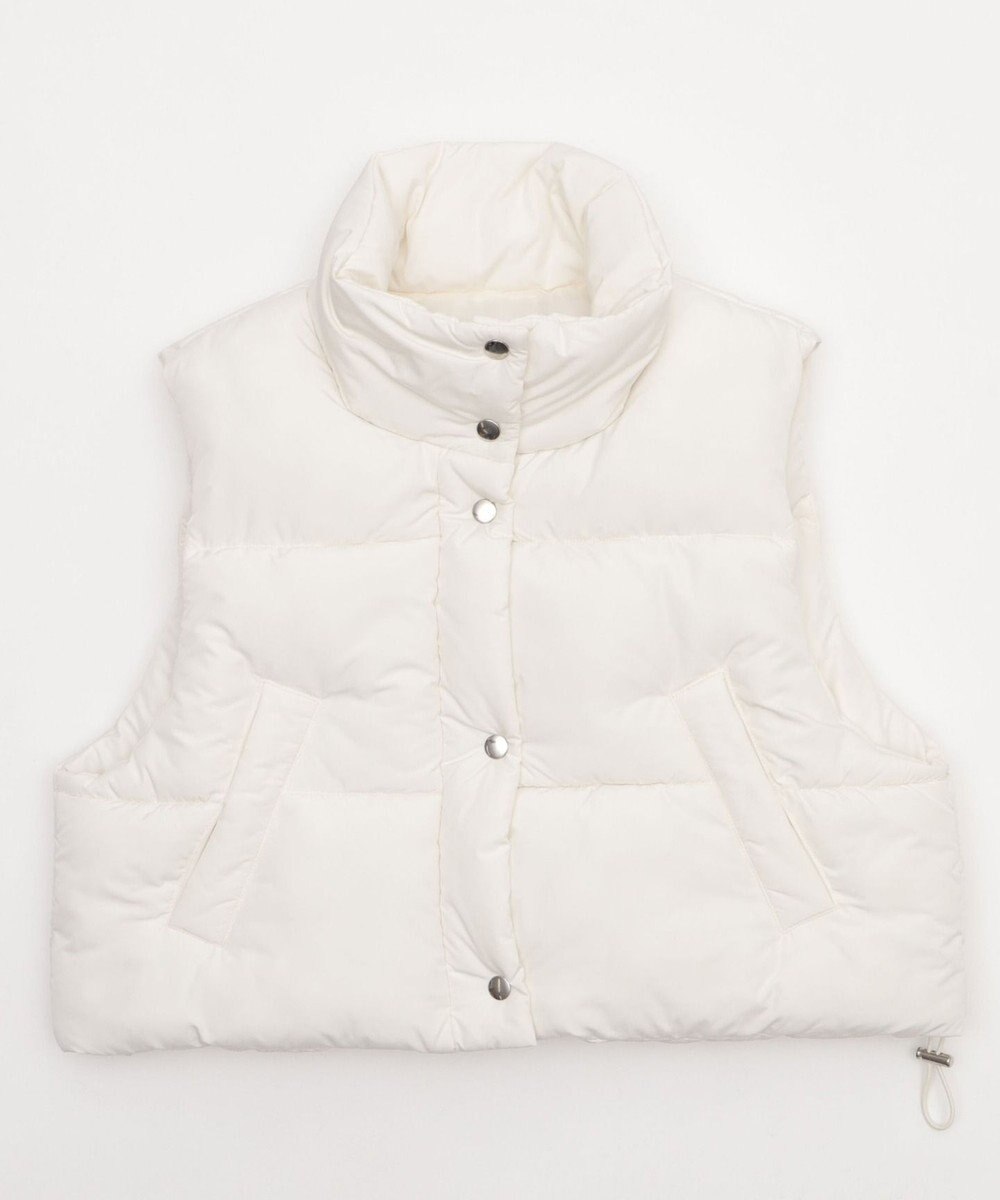 WEGO 【25年秋冬新作】ショートパファーベスト 