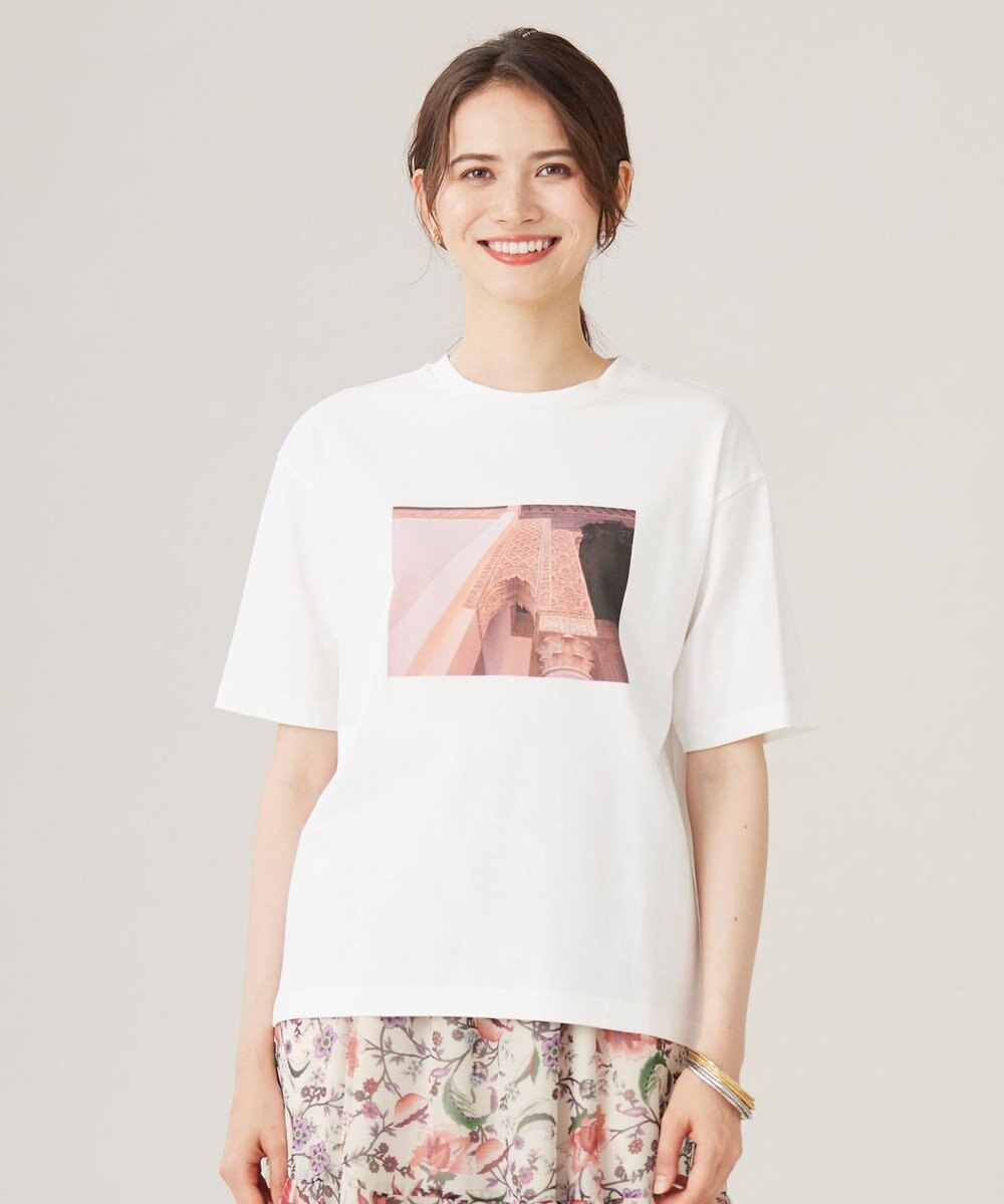 自由区 【カタログ掲載・洗える】PHOTO Tシャツ 