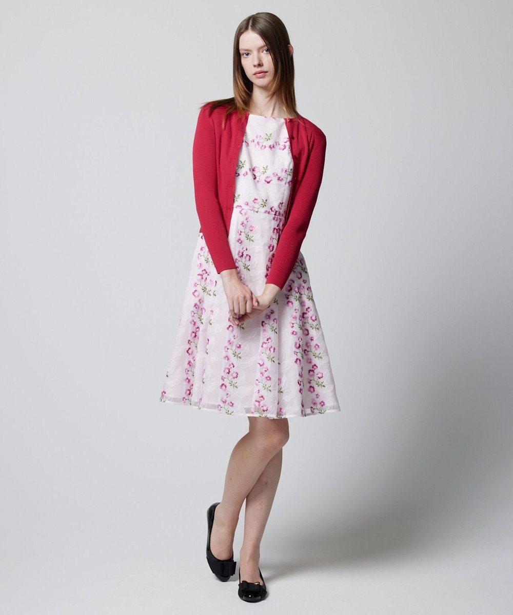 TOCCA 【洗える】SILK RIB CARDIGAN カーディガン 