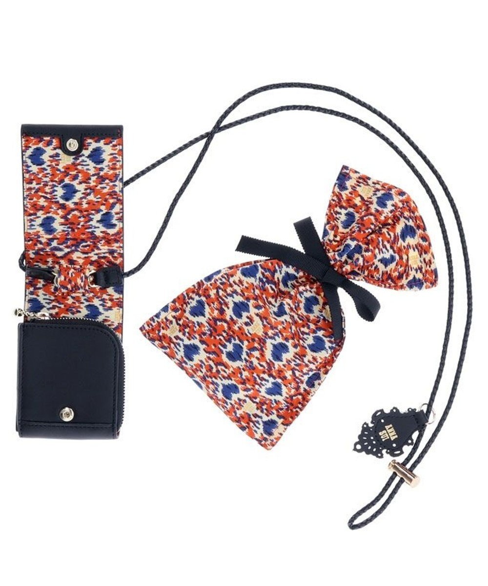 ANNA SUI エニータイム ショルダー付きミニマルチケース 
