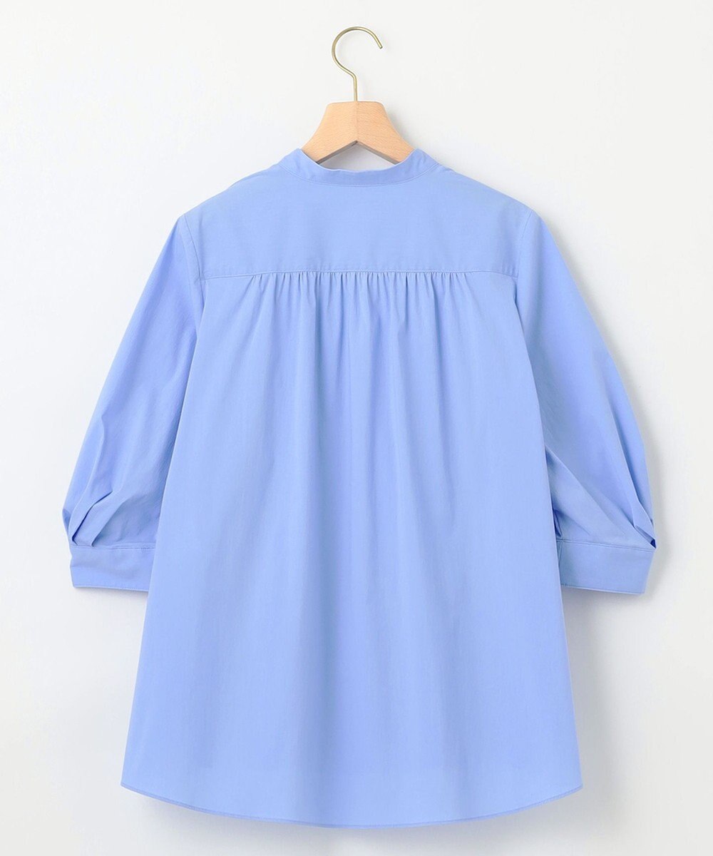 組曲 コンパクトシャーティングティアード ブラウス 