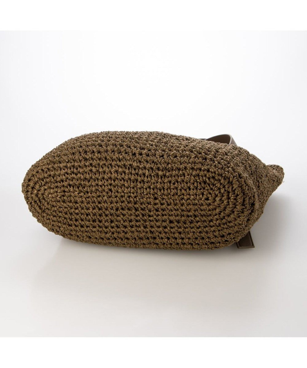 UNBILLION カシュカシュ cachecache / ベルトハンドルクロッシェトート カゴバッグ 