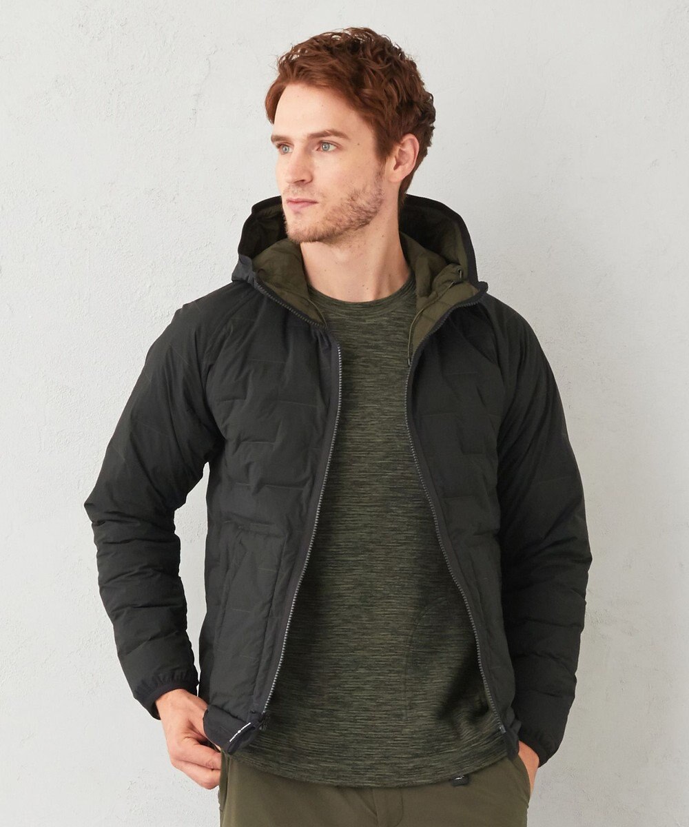 JOSEPH ABBOUD MOUNTAIN 【UNISEX】リバーシブルストレッチ ダウンパーカー 