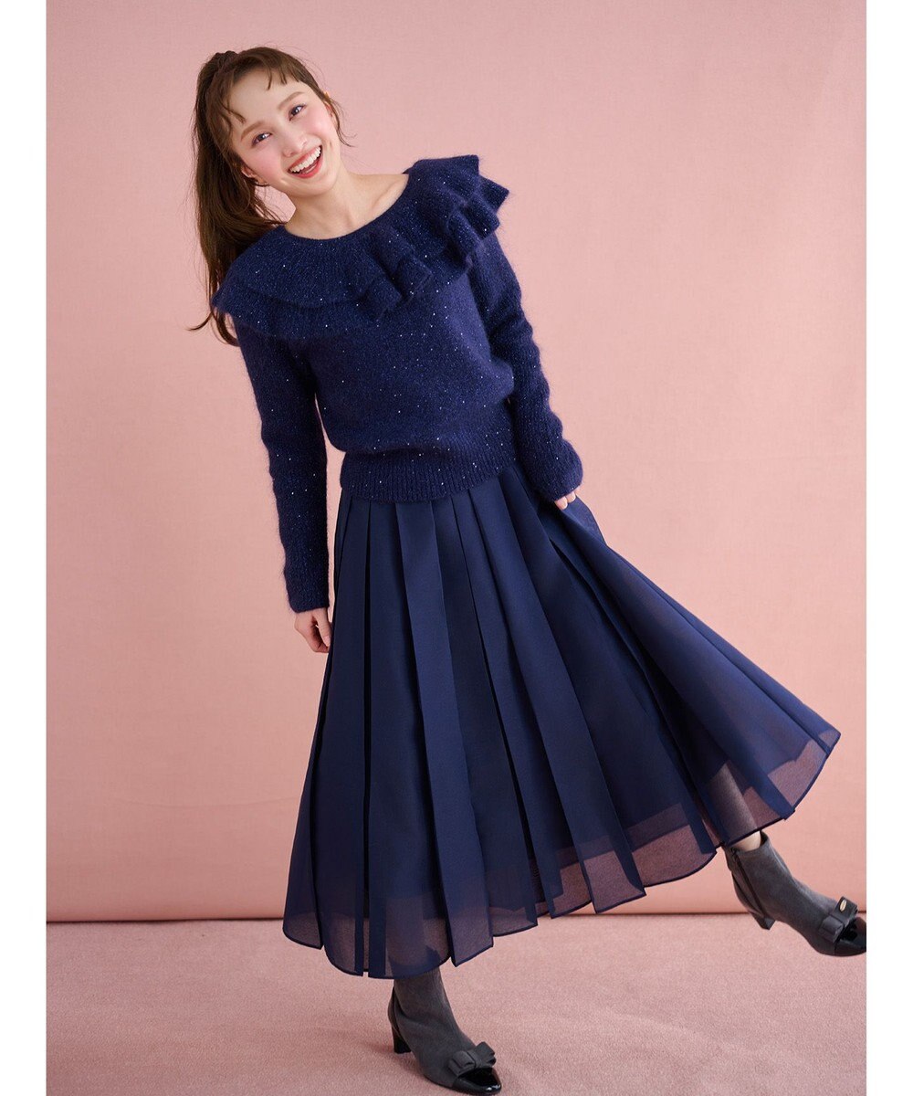 TOCCA 【百田夏菜子さん着用】【消臭】LUNA VEIL スカート 