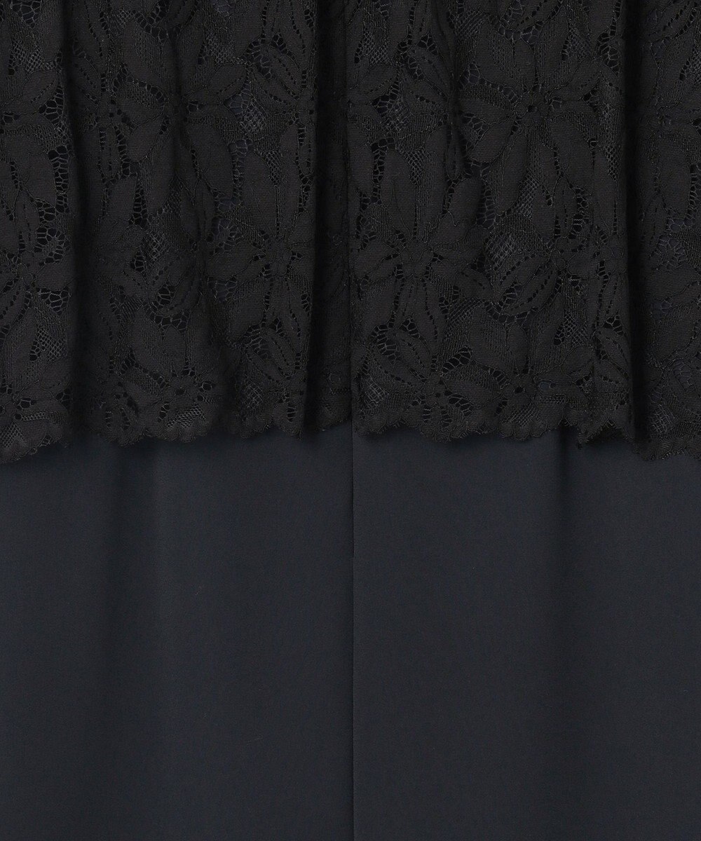 自由区 L 【17号サイズまで展開・カタログ掲載】トリアセダブルクロスレース ワンピース 