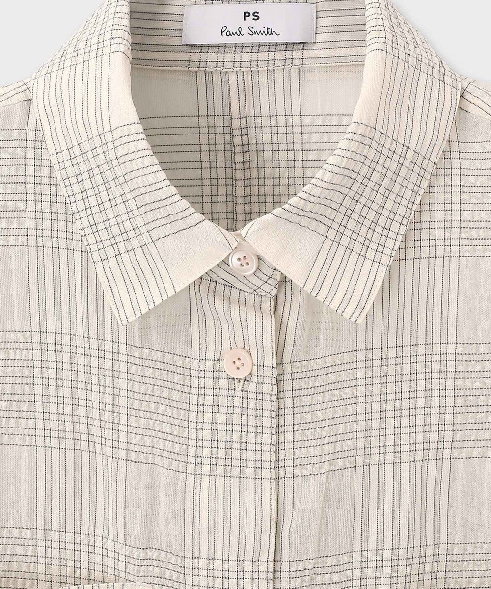 Paul Smith ワッシャーチェック シアー シャツ 