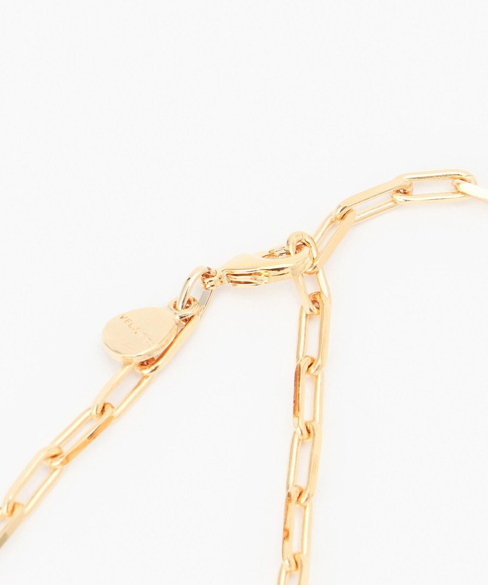 自由区 【VELATTI】Links long チェーン with 淡水パール ネックレス 