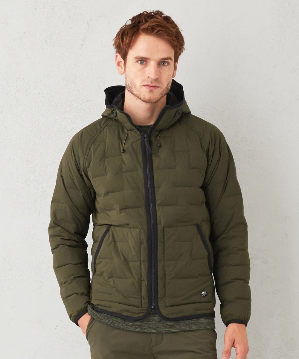 JOSEPH ABBOUD MOUNTAIN 【UNISEX】リバーシブルストレッチ ダウンパーカー 