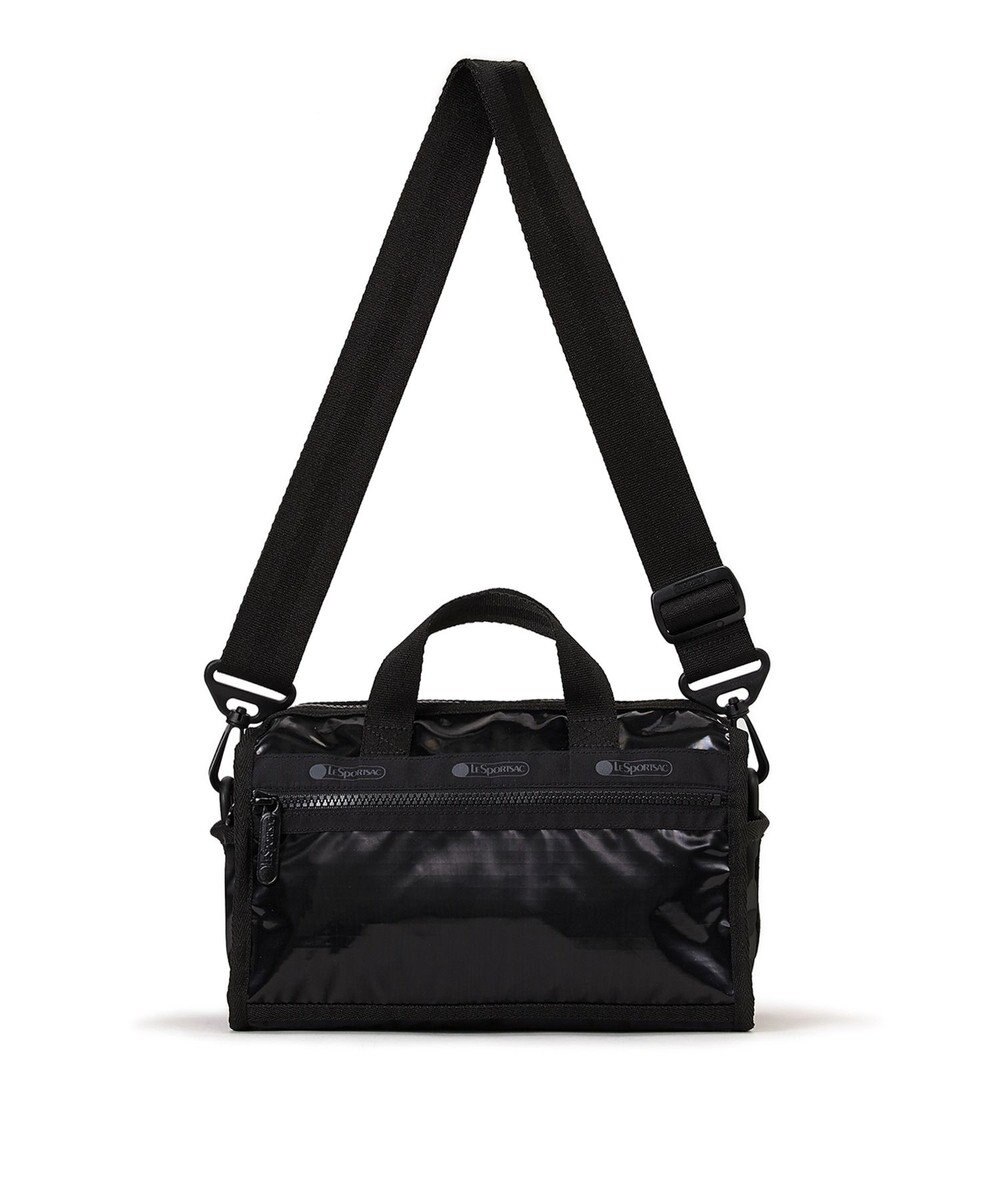 LeSportsac MINI DUFFEL CROSSBODY/ブラックシャイン 