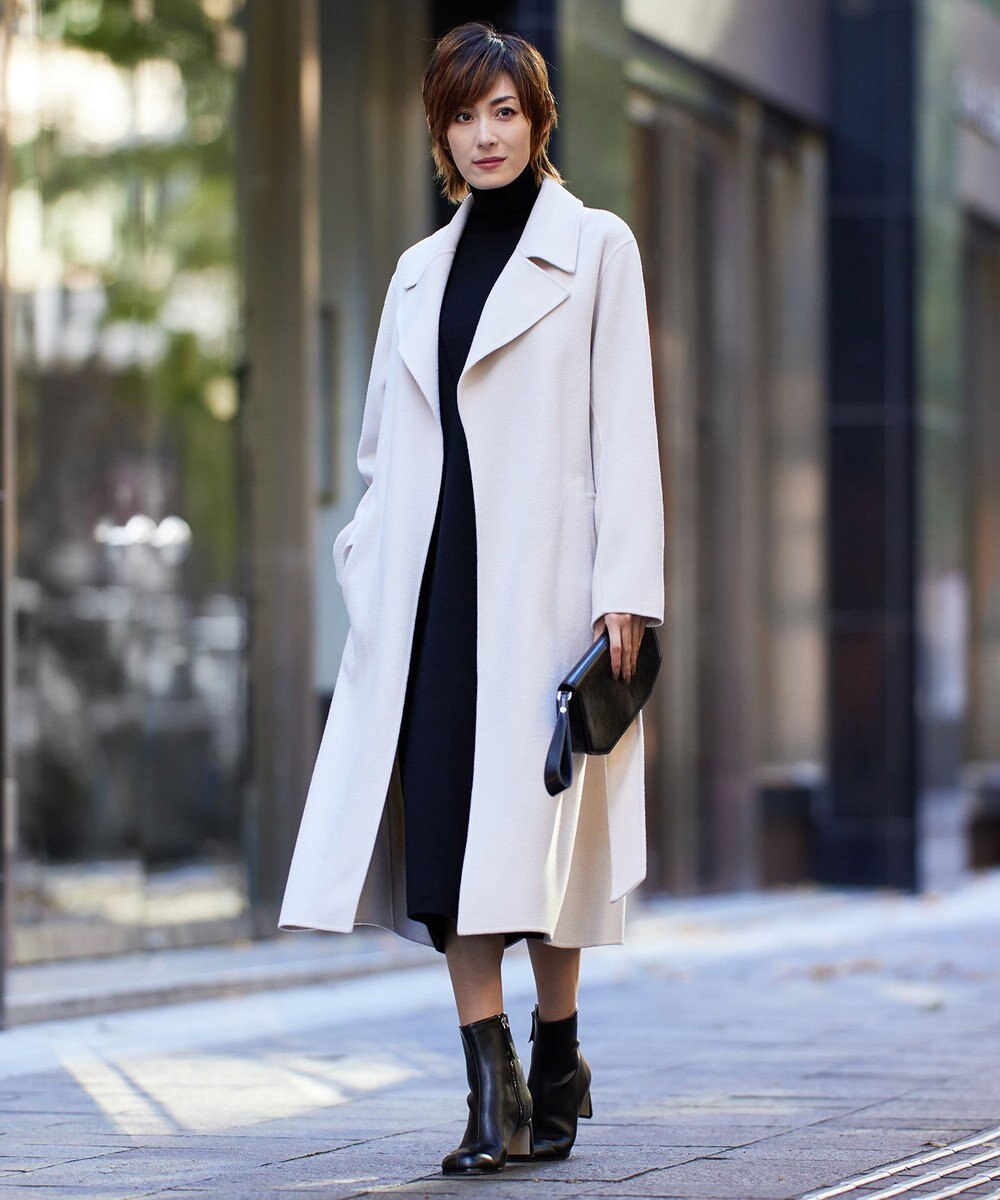 ICB L 【人気のため新色追加】ウールリバー トレンチコート 