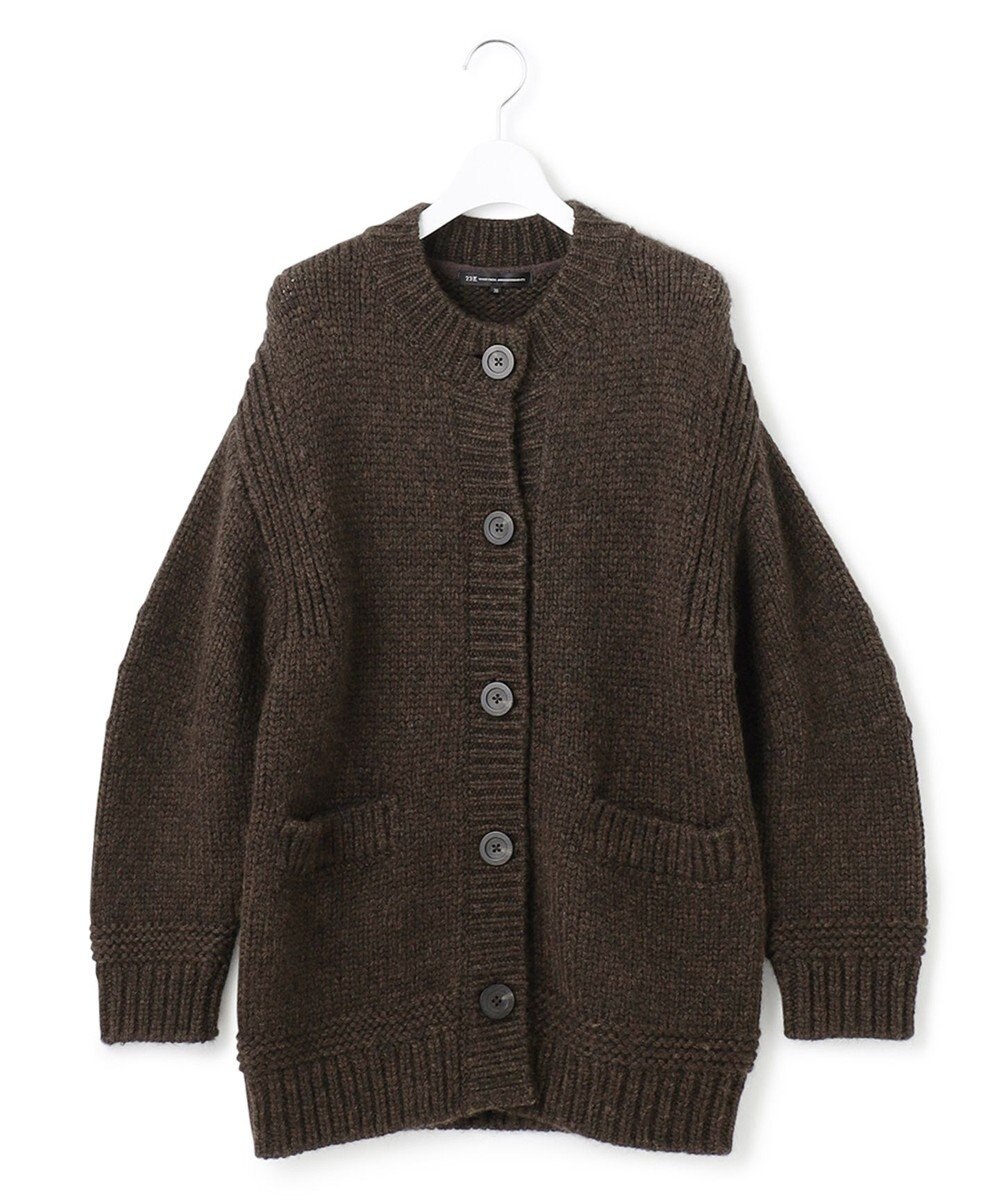 23区 L チャンキー ニットアウター 