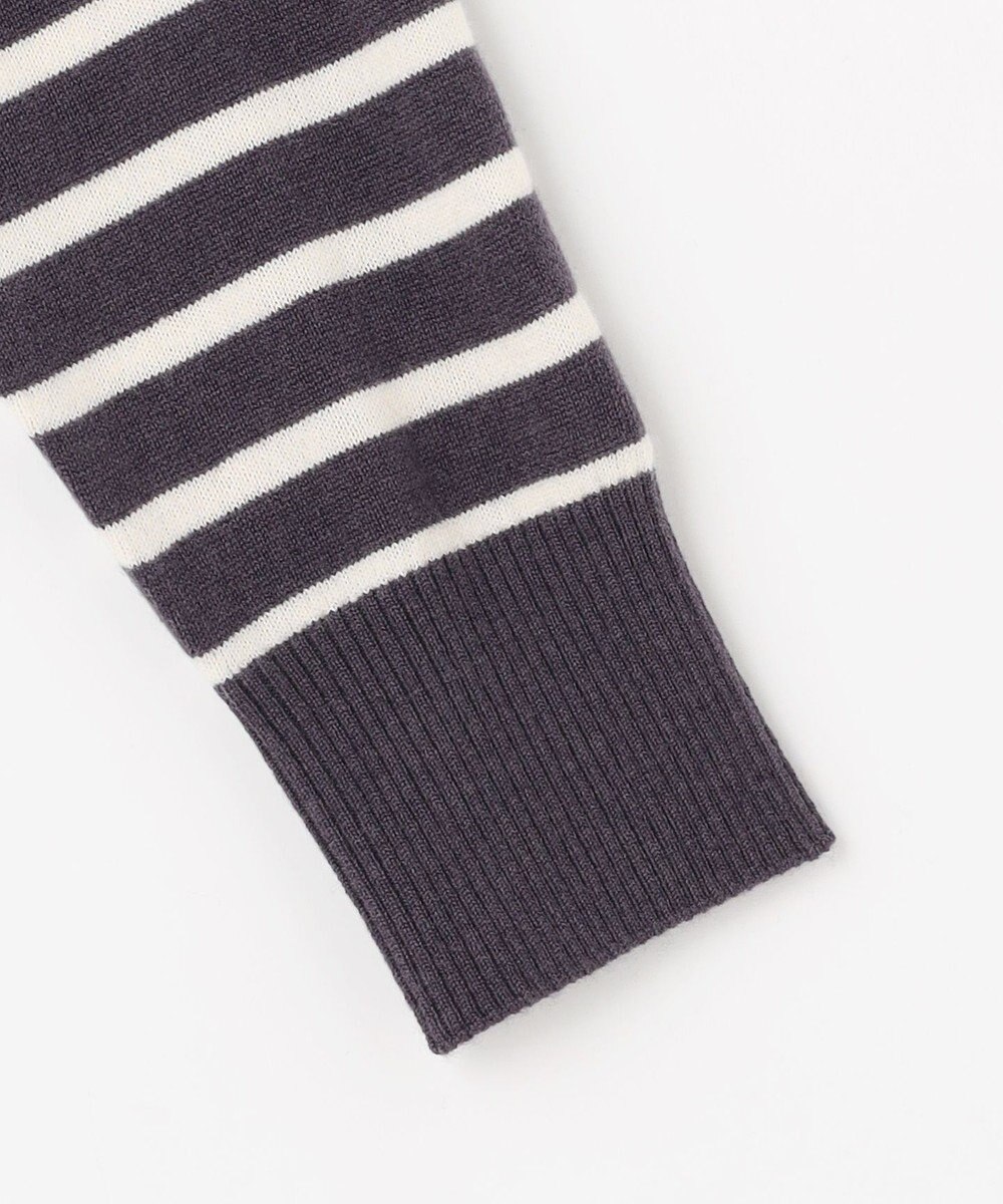 J.PRESS LADIES L SOFT TOUCH WOOL ボーダー ニット 