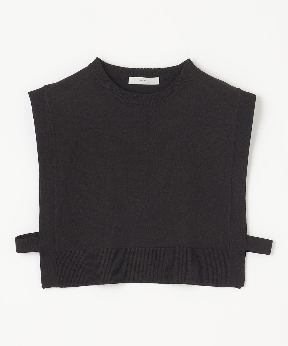 ANY 【洗濯機可・セットアイテム】短丈ベスト×シャツワンピースセット 