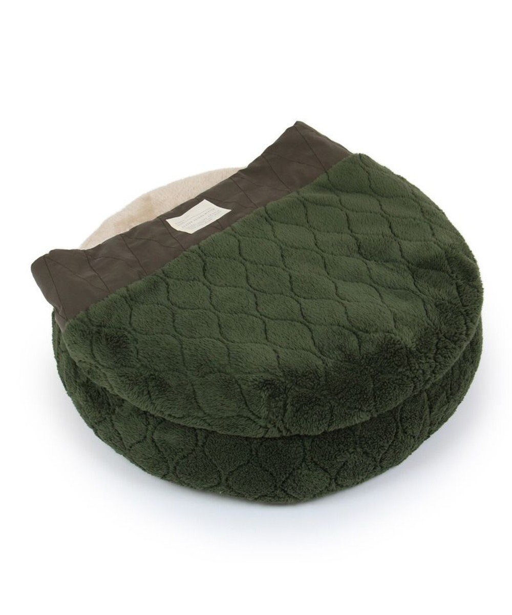 PET PARADISE ペットパラダイス 寝袋 丸型《オニオン柄》Ｍ  小型犬 径60cm 