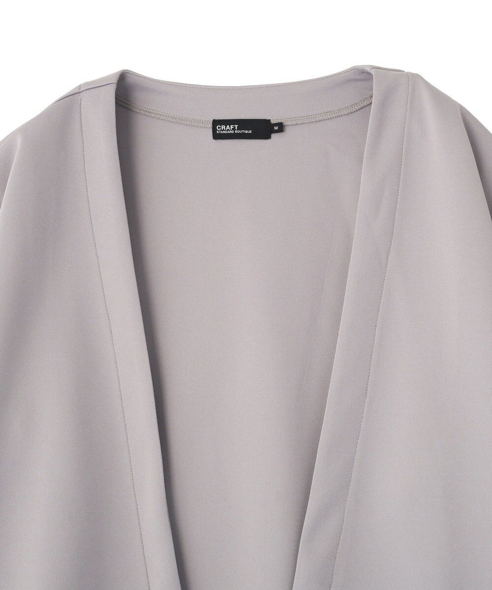 CRAFT STANDARD BOUTIQUE ボタンレスカットカーディガン 