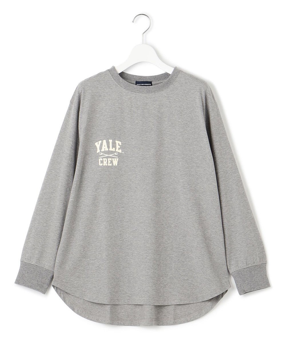WOMEN】YALE × J.PRESS YORK STREET コラボワンポイントTシャツ / J