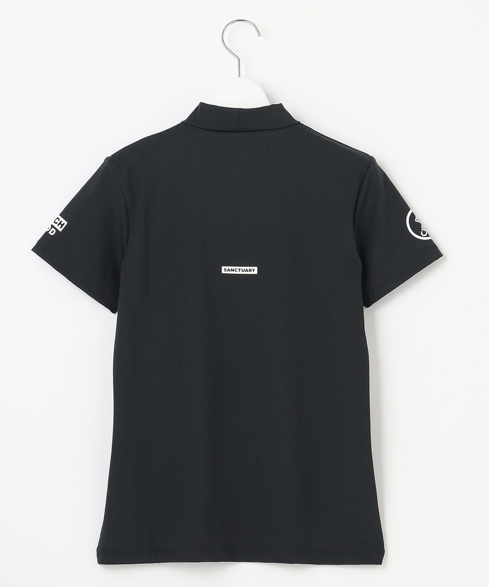 PW CIRCULUS 【WOMEN】【ストレッチ / UVケア】ロゴ モックネック シャツ ゴルフウェア レディース 