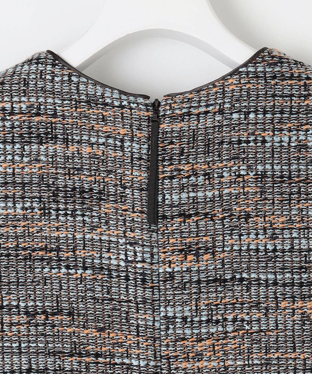 自由区 L 【洗える】エアリーツイード ジャンパースカート 