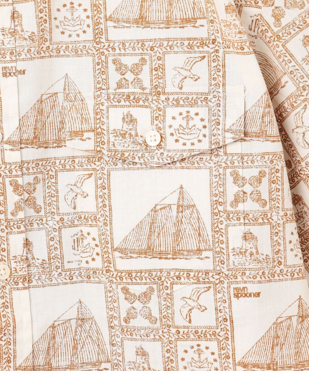 J.PRESS MEN Reyn spooner×J.PRESS リバースプリント シャツ 