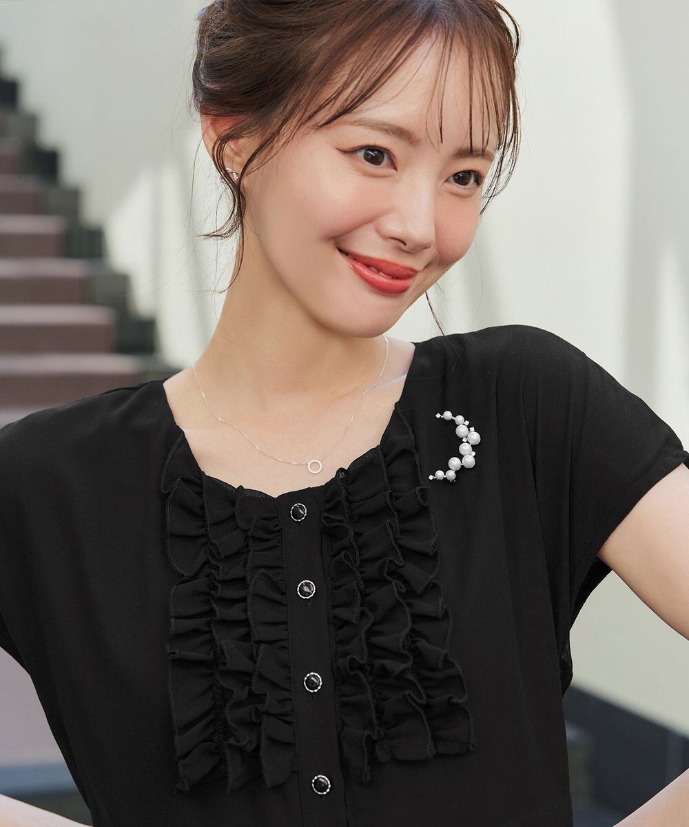 Tiaclasse L 【洗える】フリルワンピース 