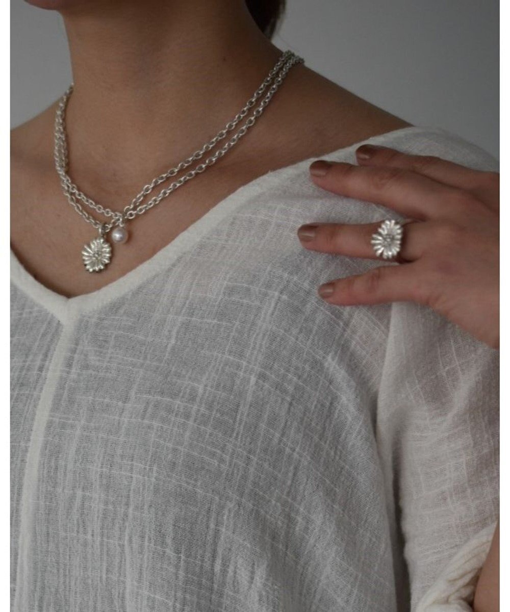 yoaa シルバー925 キクリング 